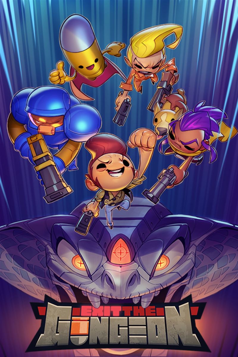 696390-exit-the-gungeon-xbox-one-front-cover Exit The Gungeon EU PS4 (Digital Download) - Image 1