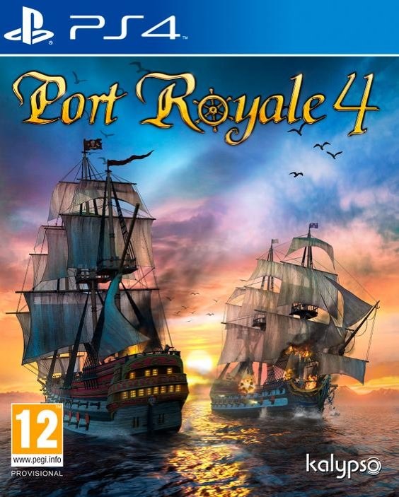 PORT-ROYALE-4-PS4-COVER Port Royale 4 EU PS4 (Digital Download) - Image 1