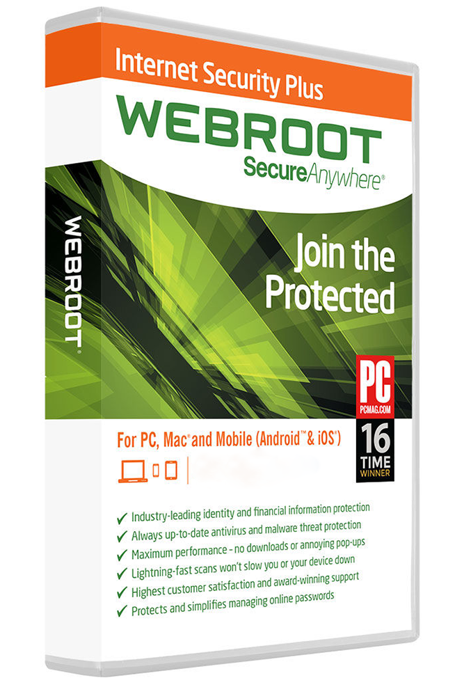 Webroot-SecureAnywhere-Internet-Security-Plus Webroot SecureAnywhere Internet Security Plus (1 Year / 1 Device) Latest Version + Free Updates - Image 1