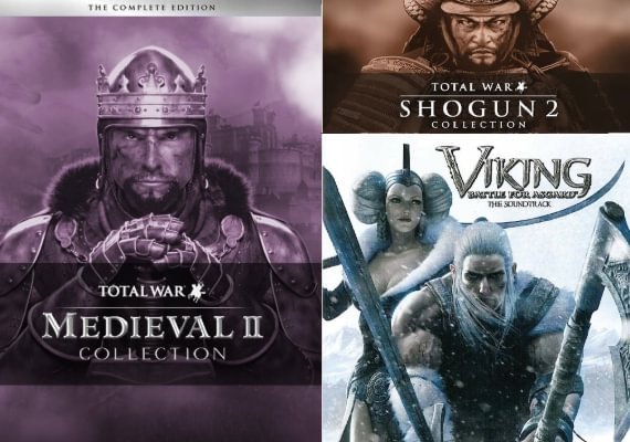 battle-for-asgard-collection-total-war.jpg Medieval II & Shogun: Total War Collections + Viking: Battle for Asgard Steam (Digital Download) - Image 1