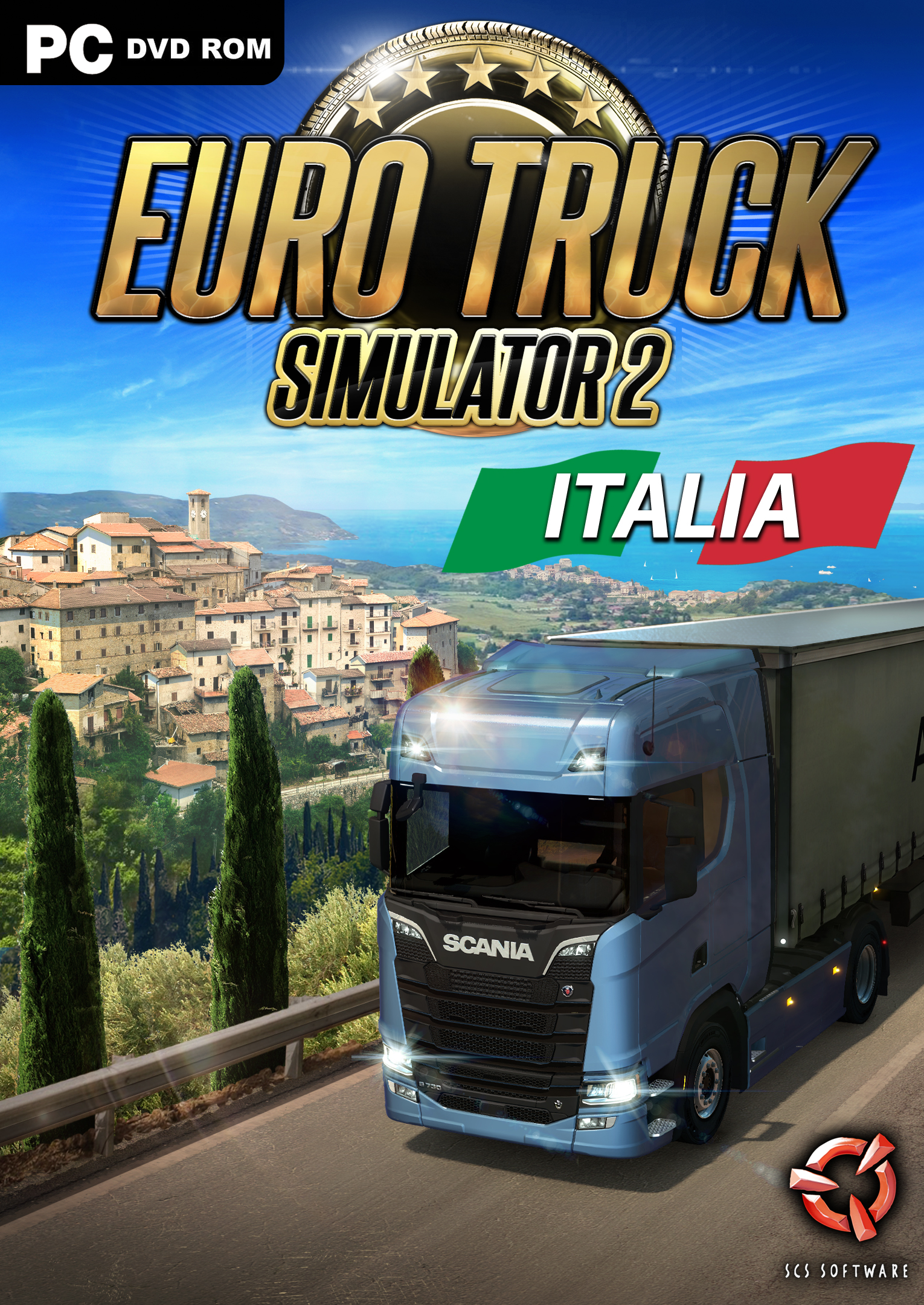 euro-truck-simulator-2-italia_cover_original.jpg Euro Truck Simulator 2 - Italia DLC Steam (Digital Download) - Image 1