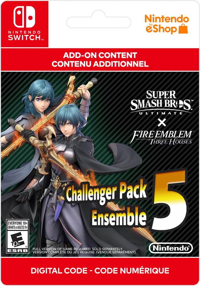 nintendoswitchsupersmashbroscp5 Super Smash Bros. Ultimate - CHALLENGER PACK 5 DLC EU Nintendo Switch (Digital Download) - Image 1