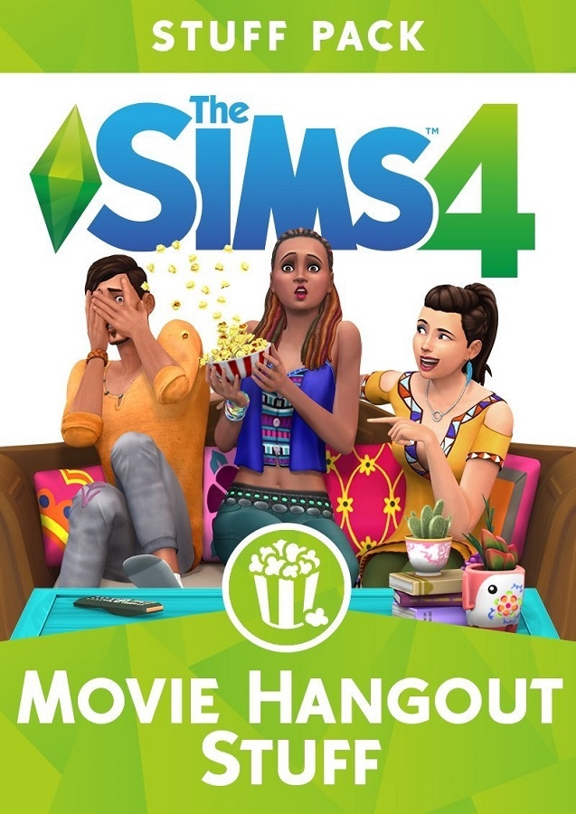 the-sims-4-movie-hangout-stuff-cover.jpg The Sims 4: Movie Hangout Stuff Pack (PC & Mac) – Origin DLC - Image 1