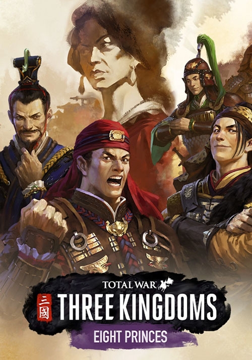 total-war-three-kingdoms-eight-princes-cover.jpg Total War: THREE KINGDOMS - Eight Princes DLC Steam (Digital Download) - Image 1