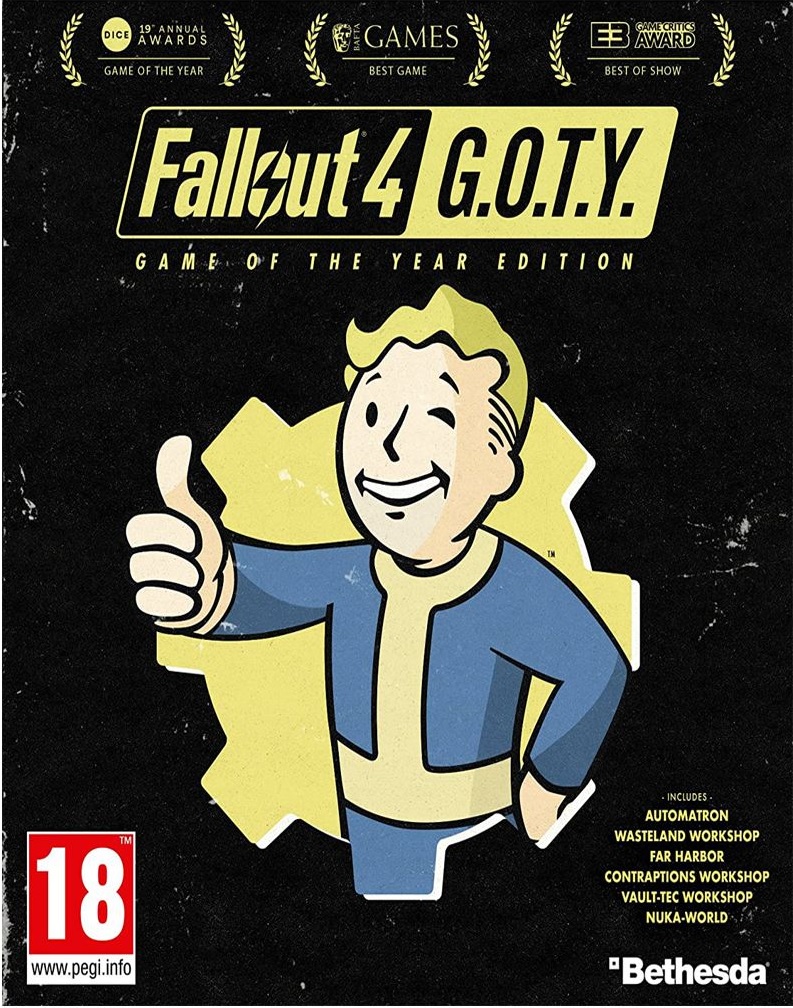 Fallout4GOTY-PC-COVER Fallout 4 GOTY Edition Steam (Digital Download) - Image 1