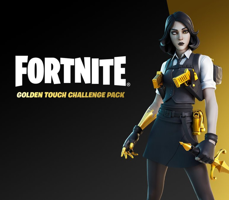 GoldenTouchChallengePack3.jpg Fortnite - Golden Touch Challenge Pack DLC EU XBOX One / XBOX Series X|S (Digital Download) - Image 1