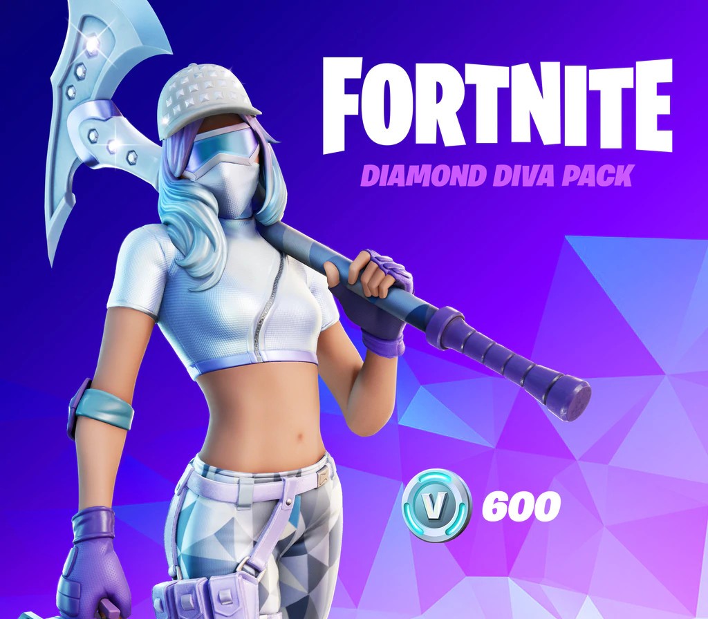 diamonddiva800.jpg Fortnite - The Diamond Diva Pack DLC EU XBOX One / Xbox Series X|S (Digital Download) - Image 1