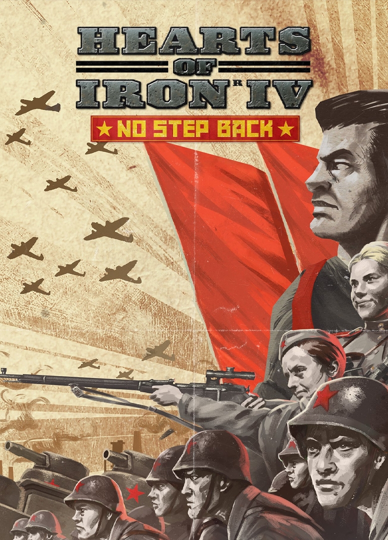 hearts-of-iron-iv-no-step-back-dlc-pc-mac-game-steam-cover Hearts of Iron IV - No Step Back DLC Steam (Digital Download) - Image 1