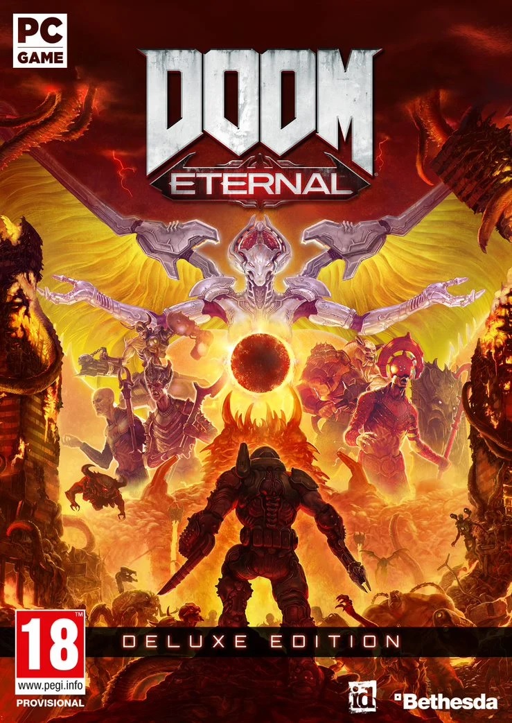 DOOM-ETERNAL-COVER DOOM Eternal Deluxe Edition Steam (Digital Download) - Image 1