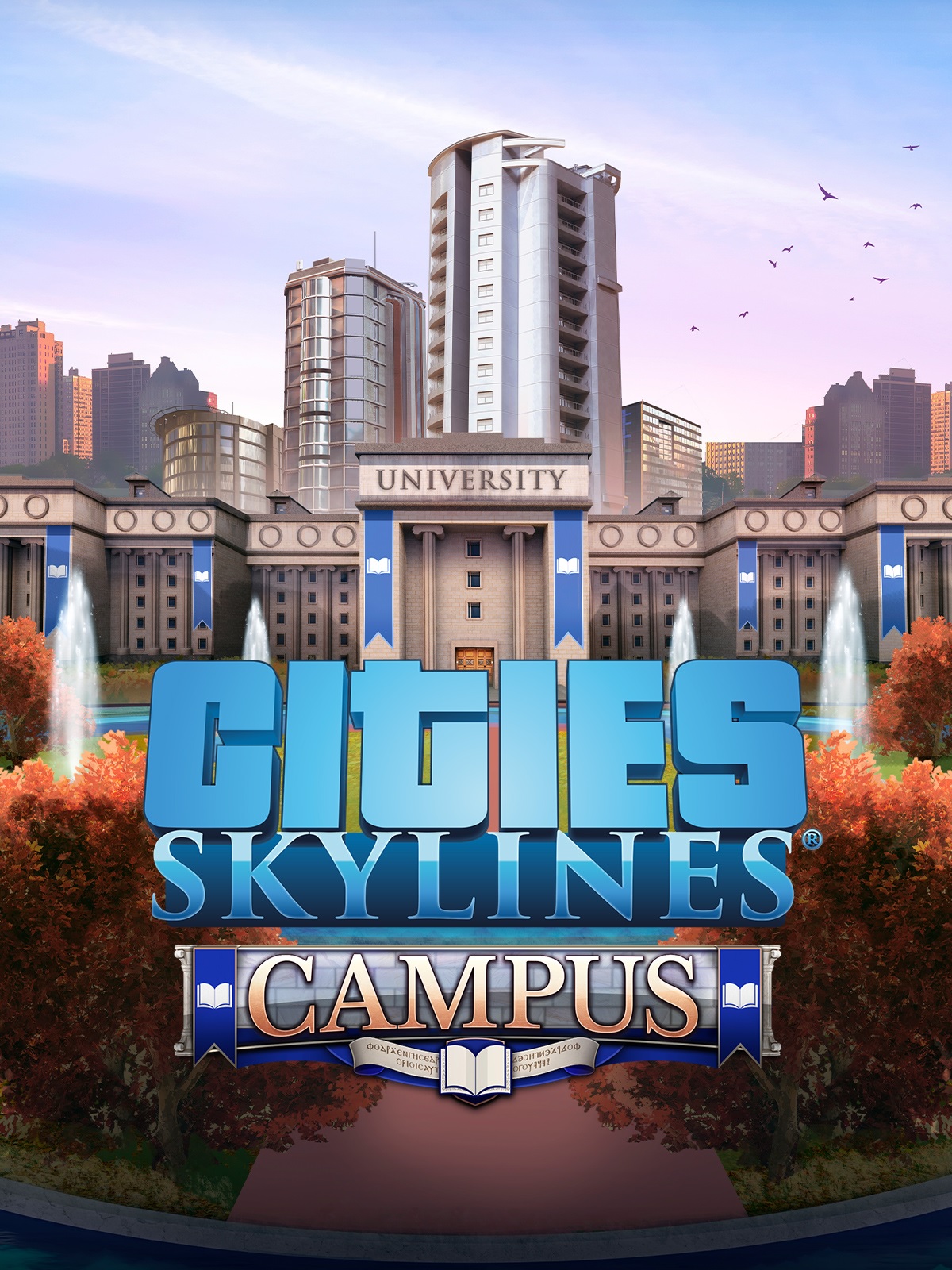 CITIES-SKYLINES-CAMPUS-PC-COVER Cities: Skylines - Campus DLC Steam (Digital Download) - Image 1