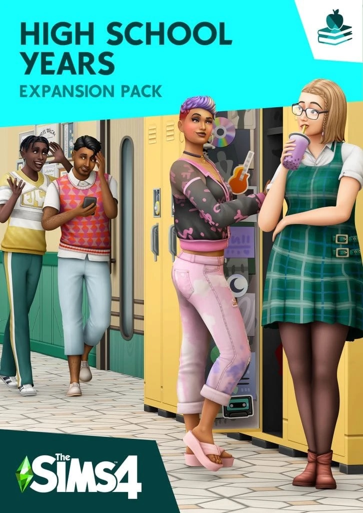 SIMS4-HSY-DLC-PC-COVER The Sims 4 - High School Years DLC Origin (Digital Download) - Image 1