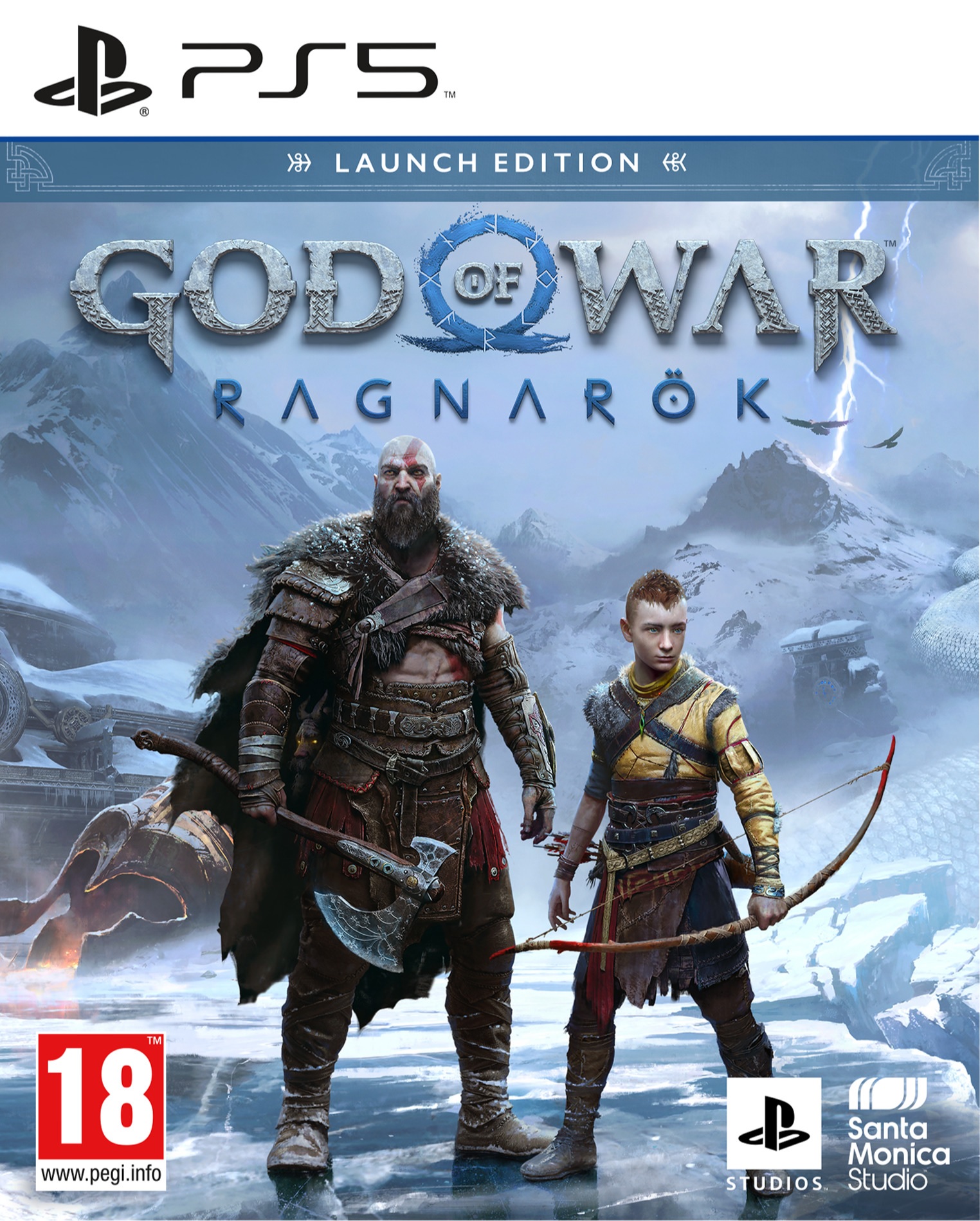 GOW-R-PS5-COVER God Of War Ragnarök EU PS5 (Digital Download) - Image 1