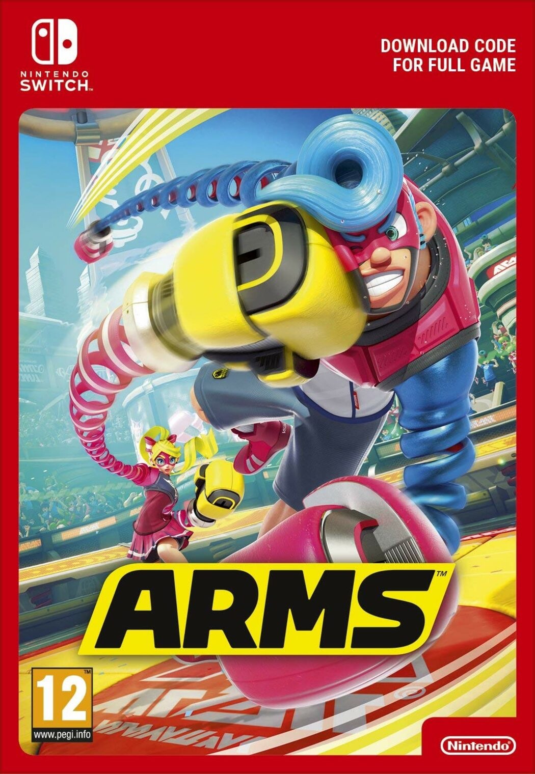ARMS-SWITCH-COVER.jpg ARMS Nintendo Switch (Digital Download) - Image 1