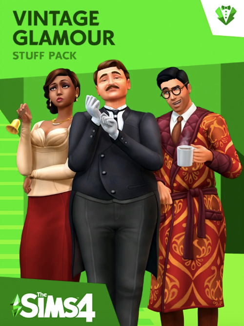 the-sims-4-vintage-glamour-stuff_cover_original.jpg The Sims 4 - Vintage Glamour Stuff (PC & Mac) – Origin DLC - Image 1